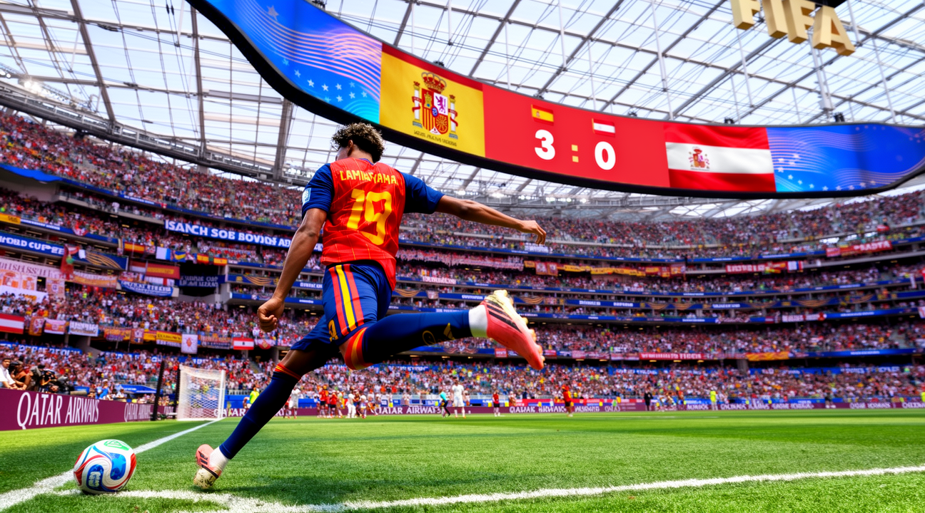 世界杯买球 - 西班牙3-0完胜奥地利！18岁小将拉米内·亚马尔：世界杯现在才开始 - 世界杯投注平台